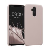 Husa Kwmobile pentru Huawei Mate 20 Lite, Silicon, Crem, 46310.225, Carcasa