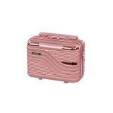 TraveLux Urban călătorie umed sac cu capac dur 23x30x14 cm aur roz