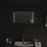 vidaXL Oglindă de baie cu LED, 30x50 cm