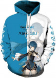 Pentru Cosplay Genshin Impact Anime Pulover Hoodie - Halloween Unisex Adult Mang, Oem