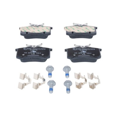 Set placute frana spate ATE, Citroen C4 II (B7), 02.09-, C4 Sedan (Nc ), 01.2013-, Ds4, 03.11-07.15; Ds Ds 4 / Ds 4 Crossback (Nx ), 07.2015-, spate; foto