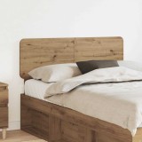 vidaXL Tăblie cap cu headboard Stejar Artizanal 120 cm Lemn compozit 888571