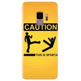 Husa silicon pentru Samsung S9, This Is Sparta Funny Illustration