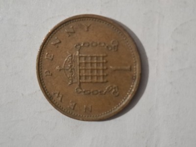 One penny 1975 foto