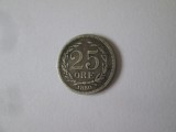 Suedia 25 Ore 1880 argint Oscar II,stare foarte buna cu patina deosebita, Europa