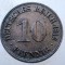 1.273 GERMANIA WWI 10 PFENNIG 1915 D