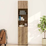 vidaXL Dulap de perete Pe perete stejar artizanal 50 x 42.5 x 40 cm 879651