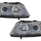 Faruri Xenon Angel Eye 3D U-TYPE BMW Seria 3 E90 E91 (03.2005-08.2008) Crom HID Performance AutoTuning