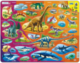 Puzzle 85 piese - Maxi - Dinosaurs | Larsen