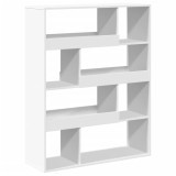 Cumpara ieftin Biblioteca, alb, 100x33x125,5 cm, lemn prelucrat