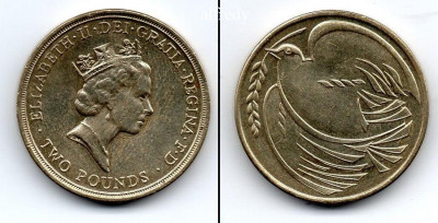 Anglia, Marea Britanie,1995 2 Pounds, Comemorativa foto