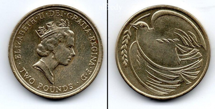 Anglia, Marea Britanie,1995 2 Pounds, Comemorativa