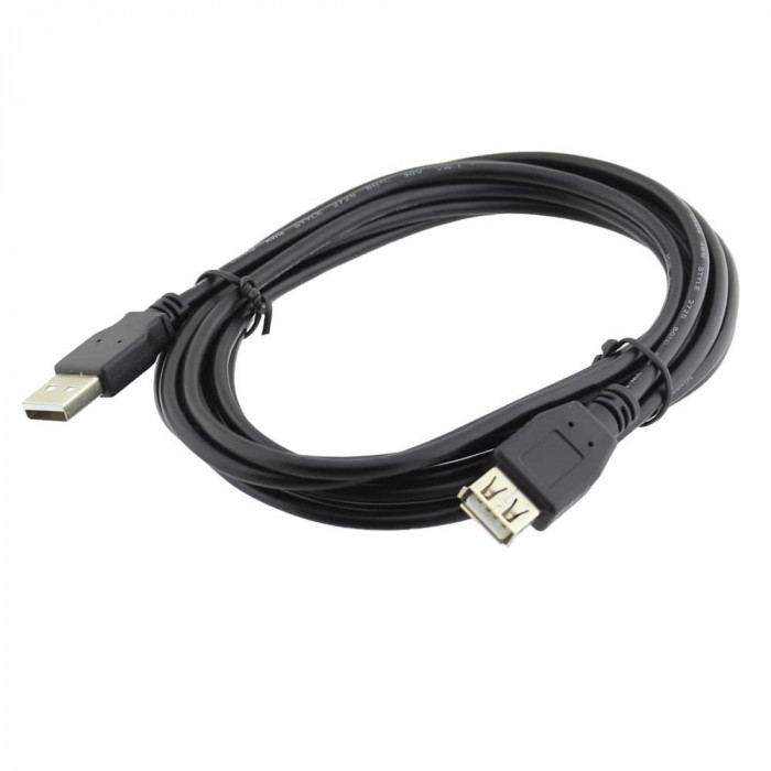 Cablu prelungitor USB, lungime 3 m, L100653