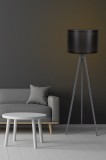 Cumpara ieftin Lampadar 112 Negru 25x38x145 cm