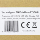Yala inteligenta PNI SafeHome PTY303L, stanga, acces cu amprenta, cod, card, cheie, pentru maxim 300 utilizatori