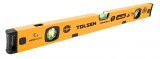 Nivela Tolsen 60cm, 3 Fiole, Magnet, Asistenta Vizualizare, Precizie 0.5mm/m, Aluminiu