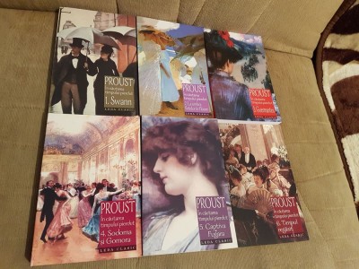 IN CAUTAREA TIMPULUI PIERDUT-MARCEL PROUST EDITIE BROSATA LEDA 2008 foto