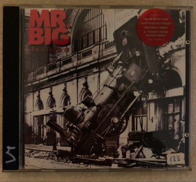 Mr BIG - Lean Into It - C D Original ca NOU foto