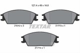 Set placute frana TEXTAR 2101202