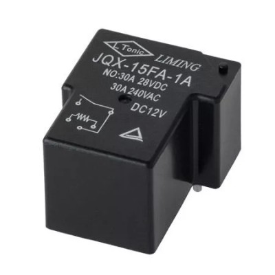 Releu 30A 12V JQX-15FA-1A foto