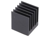 Radiator BGA Negru 17mm x 17mm