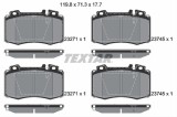 Set placute frana TEXTAR 2374502