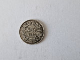 Elvetia 1/2 Francs 1943 Argint