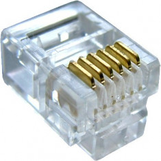 Conector RJ12, 6P/4C - 129009 foto