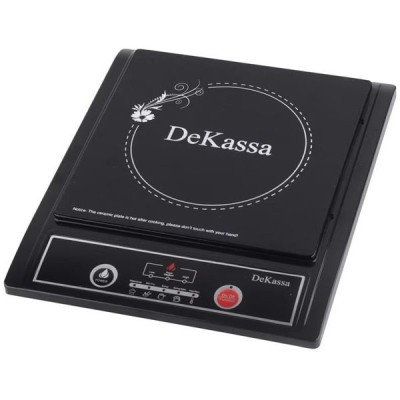 Plita cu inductie 2000W si invelis din ceramica DeKassa DK-2201 foto