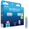 Acumulatori Panasonic Eneloop 2100 cicluri, 2000mAh, R6 AA Blister 8, BK-3MCDE/8BE