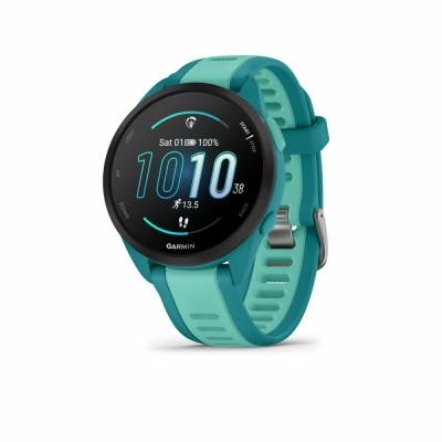 Smartwatch GARMIN Forerunner 165 Music Albastru Argintiu 1,2&amp;quot; 43 mm foto