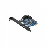 Adaptor Orico PVU3-2O2I 2 Port-uri USB 3.0 PCI-Express Card