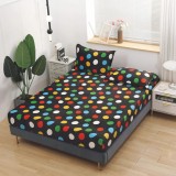 Cumpara ieftin Husa de Pat Cocolino cu Elastic + 2 Fete de Perna pentru Pat Dublu - SUZ145