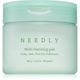 NEEDLY Mild Cleansing Pad dischete demachiante perfecta pentru curatare 60 buc