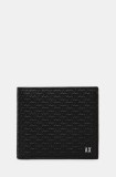 Armani Exchange portofel de piele barbati, culoarea negru, 958097 4R847