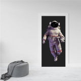 Cumpara ieftin Autocolant decorativ pentru Usa - Astronaut