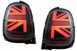 Stopuri LED MINI F55 F56 F57 JCW Design rosu fumuriu 2014-2018
