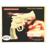 Joc puzzle lemn -S- pistol A028-2