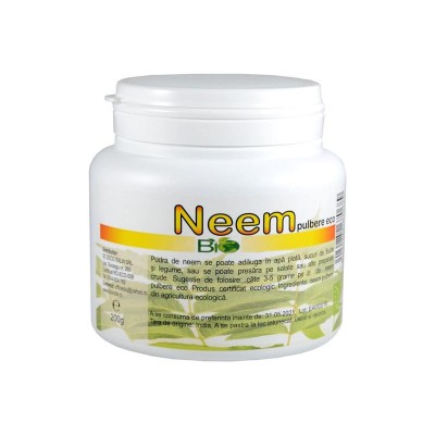 Pulbere Neem Bio 200 grame Deco Italia foto