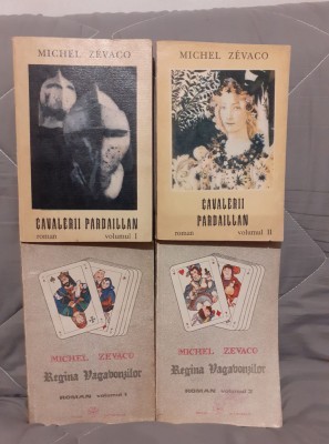 CAVALERII PARDAILLAN/REGINA VAGABONZILOR-MICHEL ZEVACO (4 VOL) foto