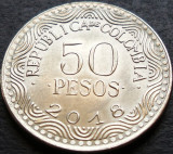 Cumpara ieftin Moneda exotica 50 PESOS - COLUMBIA , anul 2018 * cod 3008 = UNC, America Centrala si de Sud
