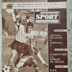 Revista SPORT nr. 20 (211) - Octombrie 1967