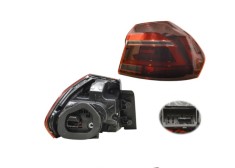 Stop spate, lampa Volkswagen Passat (Nms), 07.2016-2019, montare spate, dreapta, Tip=USA; LED+W16W; cu soclu bec; Omologare: SAE; exterior, Taiwan