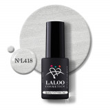 418 Pearl White | Laloo gel polish 7ml, Laloo Cosmetics