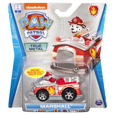 PATRULA CATELUSILOR MASINUTA METALICA A POMPIERULUI MARSHALL SuperHeroes ToysZone foto