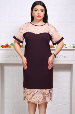 Rochie Erica Mov - 46Marimea foto