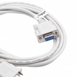 Cablu modem nul RS232 mufa DB9 la mufa DB9, FTA, gri, 2,50 m