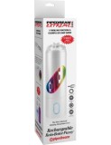 Masturbator Rechargeable Roto-Bator Pussy White/Clear/Multi