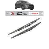 Cumpara ieftin Set 2 stergatoare MAZDA CX-3 (DK) din 2015-2018, Tip Clasic Standard, Bosch Twin