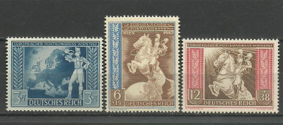Deutsches Reich 1942 - Postkongres, serie neuzata foto